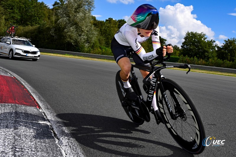 2024 UEC Road European Championships - Limburg - Flanders - Women U23 Individual Time Trial 31,2 km - 11/09/2024 - Justyna Carola (GER) - photo Ivan Benedetto/SprintCyclingAgency?2024